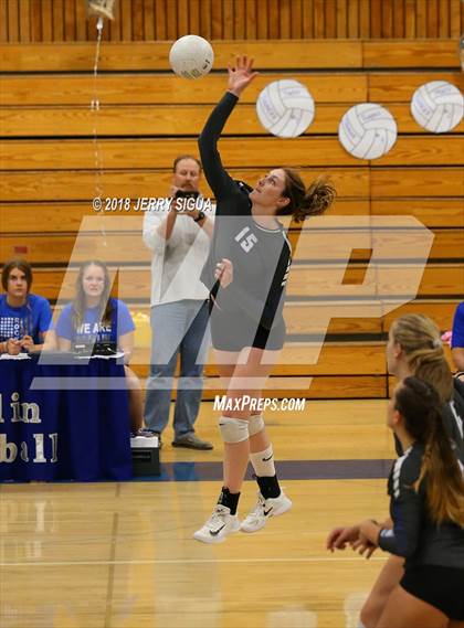 Thumbnail 2 in Lincoln(Stockton) @ Rocklin (CIF SJS D1 Playoffs) photogallery.