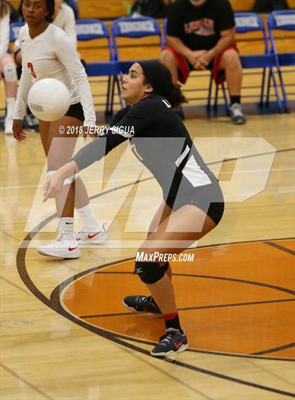Thumbnail 3 in Lincoln(Stockton) @ Rocklin (CIF SJS D1 Playoffs) photogallery.