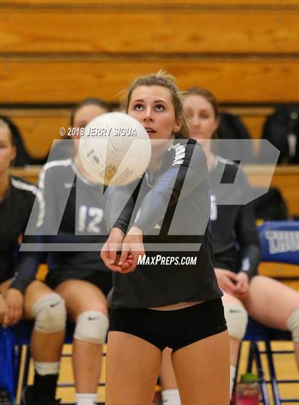 Thumbnail 3 in Lincoln(Stockton) @ Rocklin (CIF SJS D1 Playoffs) photogallery.