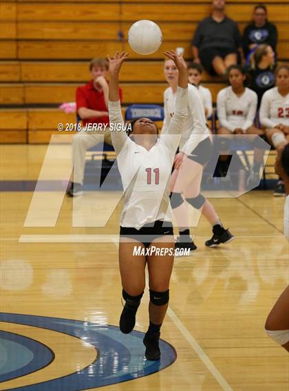 Thumbnail 2 in Lincoln(Stockton) @ Rocklin (CIF SJS D1 Playoffs) photogallery.