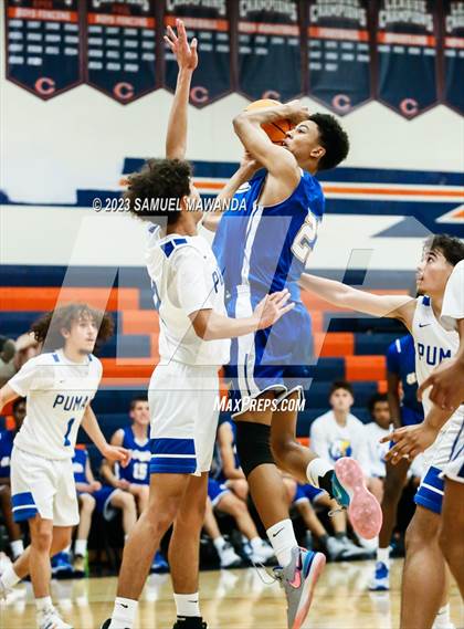 Thumbnail 3 in El Camino Real vs Northridge Academy  (8th Annual West Valley Tip-Off Classic) photogallery.