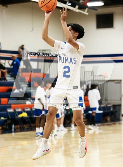 Thumbnail 3 in El Camino Real vs Northridge Academy  (8th Annual West Valley Tip-Off Classic) photogallery.