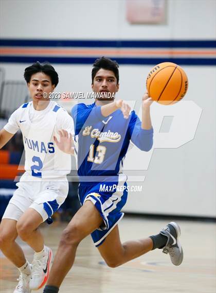 Thumbnail 1 in El Camino Real vs Northridge Academy  (8th Annual West Valley Tip-Off Classic) photogallery.