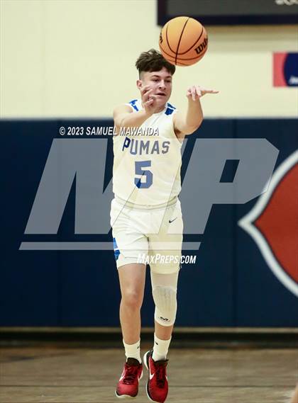Thumbnail 3 in El Camino Real vs Northridge Academy  (8th Annual West Valley Tip-Off Classic) photogallery.
