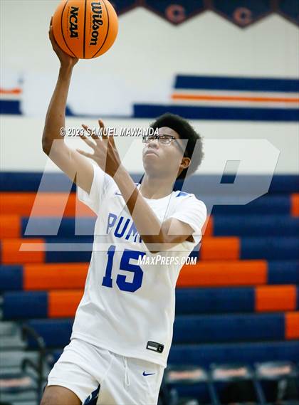 Thumbnail 1 in El Camino Real vs Northridge Academy  (8th Annual West Valley Tip-Off Classic) photogallery.