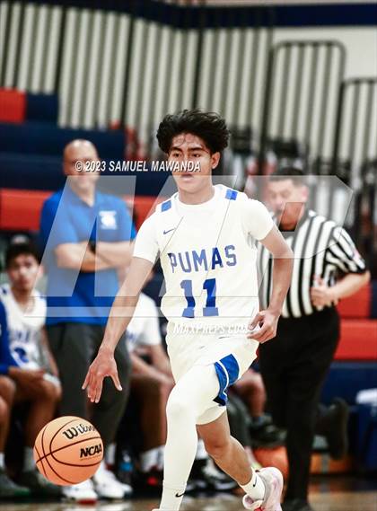Thumbnail 2 in El Camino Real vs Northridge Academy  (8th Annual West Valley Tip-Off Classic) photogallery.