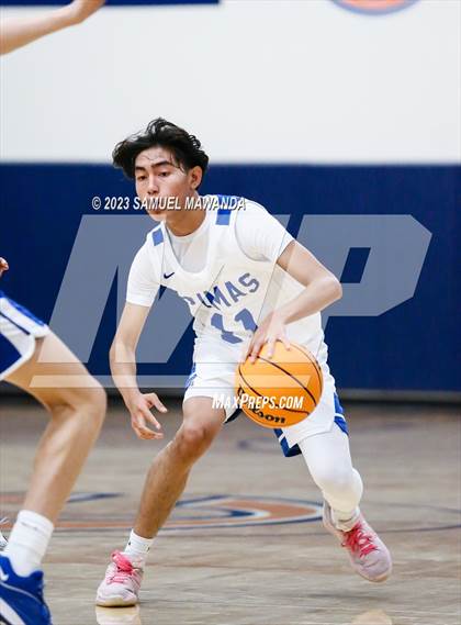Thumbnail 1 in El Camino Real vs Northridge Academy  (8th Annual West Valley Tip-Off Classic) photogallery.