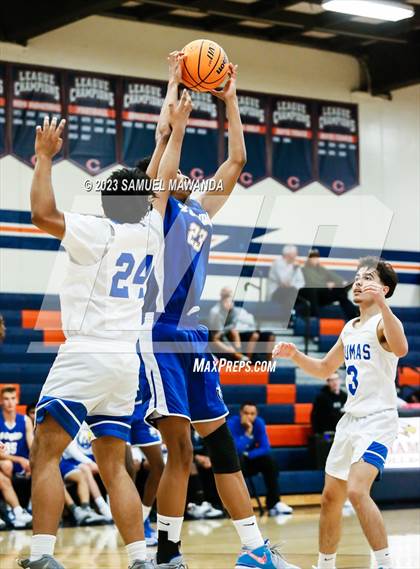 Thumbnail 2 in El Camino Real vs Northridge Academy  (8th Annual West Valley Tip-Off Classic) photogallery.