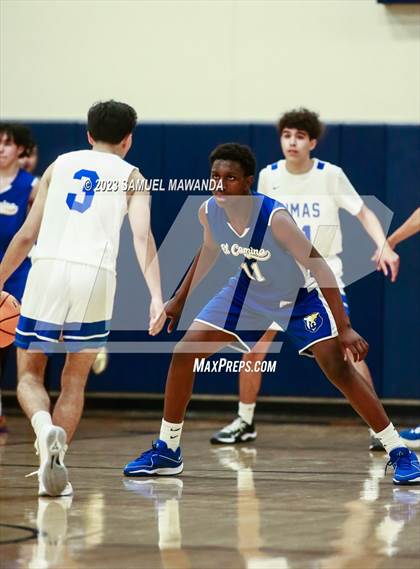 Thumbnail 2 in El Camino Real vs Northridge Academy  (8th Annual West Valley Tip-Off Classic) photogallery.