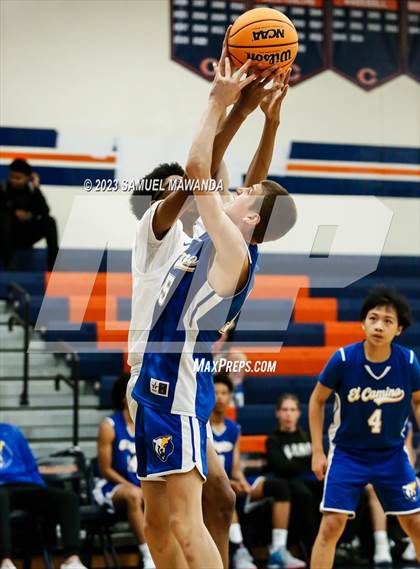 Thumbnail 3 in El Camino Real vs Northridge Academy  (8th Annual West Valley Tip-Off Classic) photogallery.