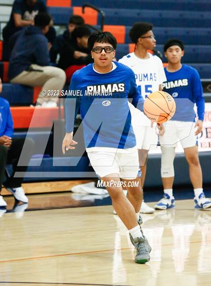 Thumbnail 1 in El Camino Real vs Northridge Academy  (8th Annual West Valley Tip-Off Classic) photogallery.
