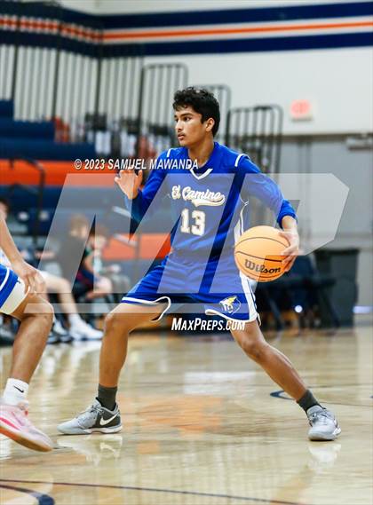 Thumbnail 3 in El Camino Real vs Northridge Academy  (8th Annual West Valley Tip-Off Classic) photogallery.