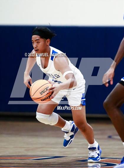 Thumbnail 1 in El Camino Real vs Northridge Academy  (8th Annual West Valley Tip-Off Classic) photogallery.