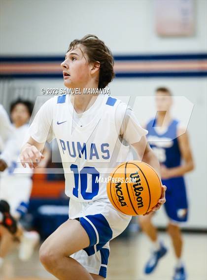 Thumbnail 1 in El Camino Real vs Northridge Academy  (8th Annual West Valley Tip-Off Classic) photogallery.