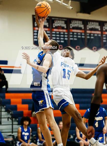 Thumbnail 1 in El Camino Real vs Northridge Academy  (8th Annual West Valley Tip-Off Classic) photogallery.