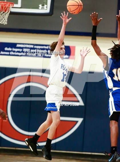 Thumbnail 3 in El Camino Real vs Northridge Academy  (8th Annual West Valley Tip-Off Classic) photogallery.
