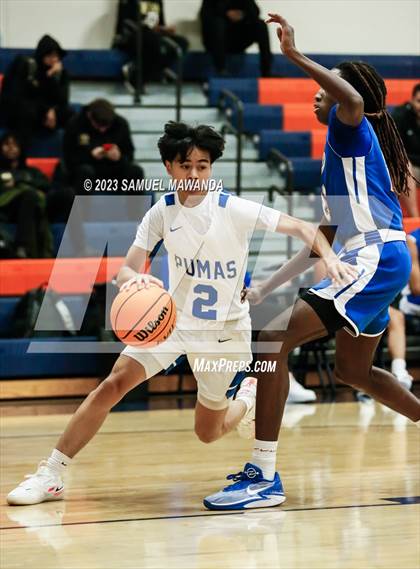 Thumbnail 1 in El Camino Real vs Northridge Academy  (8th Annual West Valley Tip-Off Classic) photogallery.