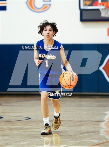 Thumbnail 1 in El Camino Real vs Northridge Academy  (8th Annual West Valley Tip-Off Classic) photogallery.