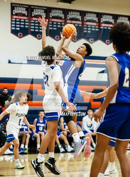 Thumbnail 1 in El Camino Real vs Northridge Academy  (8th Annual West Valley Tip-Off Classic) photogallery.