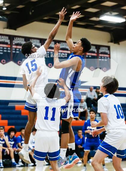 Thumbnail 2 in El Camino Real vs Northridge Academy  (8th Annual West Valley Tip-Off Classic) photogallery.