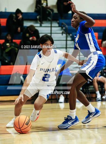 Thumbnail 2 in El Camino Real vs Northridge Academy  (8th Annual West Valley Tip-Off Classic) photogallery.