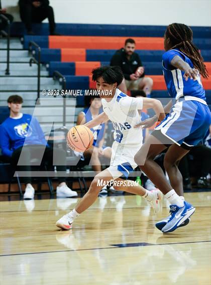 Thumbnail 3 in El Camino Real vs Northridge Academy  (8th Annual West Valley Tip-Off Classic) photogallery.