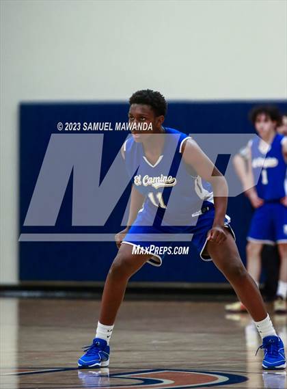 Thumbnail 3 in El Camino Real vs Northridge Academy  (8th Annual West Valley Tip-Off Classic) photogallery.