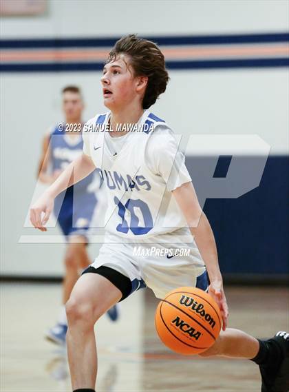 Thumbnail 3 in El Camino Real vs Northridge Academy  (8th Annual West Valley Tip-Off Classic) photogallery.