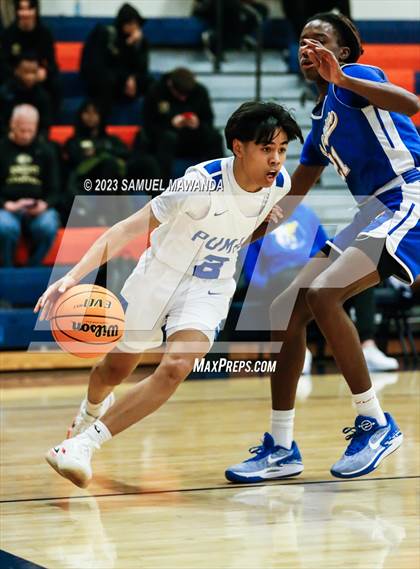 Thumbnail 3 in El Camino Real vs Northridge Academy  (8th Annual West Valley Tip-Off Classic) photogallery.