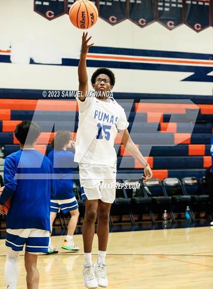 Thumbnail 1 in El Camino Real vs Northridge Academy  (8th Annual West Valley Tip-Off Classic) photogallery.