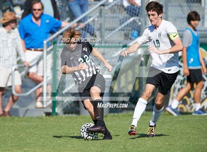Thumbnail 2 in Greenfield vs. Christ School (Ravenscroft Soccer Invitational) photogallery.