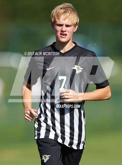 Thumbnail 1 in Greenfield vs. Christ School (Ravenscroft Soccer Invitational) photogallery.