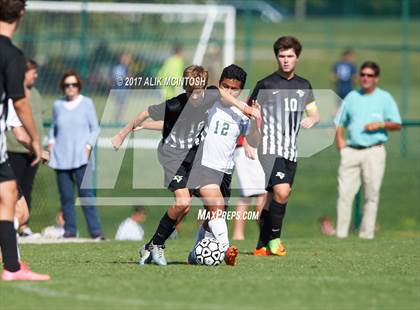 Thumbnail 3 in Greenfield vs. Christ School (Ravenscroft Soccer Invitational) photogallery.