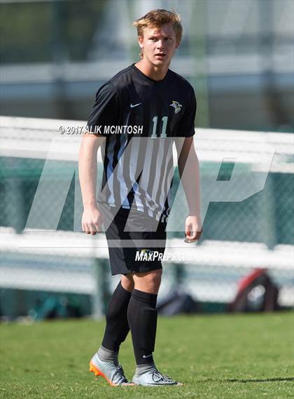 Thumbnail 2 in Greenfield vs. Christ School (Ravenscroft Soccer Invitational) photogallery.