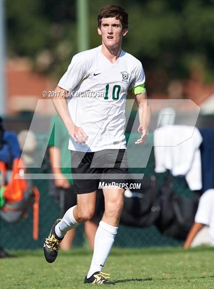 Thumbnail 1 in Greenfield vs. Christ School (Ravenscroft Soccer Invitational) photogallery.
