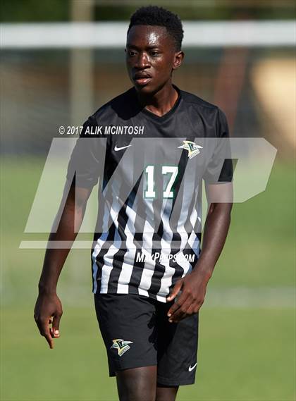 Thumbnail 1 in Greenfield vs. Christ School (Ravenscroft Soccer Invitational) photogallery.