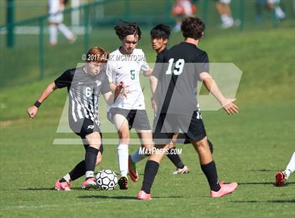 Thumbnail 3 in Greenfield vs. Christ School (Ravenscroft Soccer Invitational) photogallery.