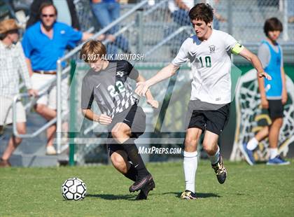Thumbnail 3 in Greenfield vs. Christ School (Ravenscroft Soccer Invitational) photogallery.