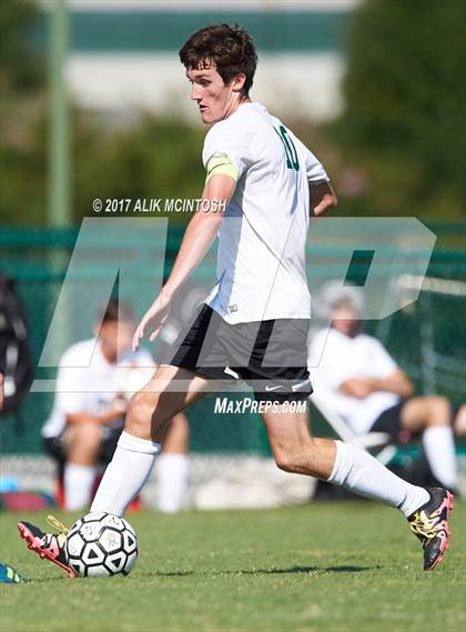 Thumbnail 1 in Greenfield vs. Christ School (Ravenscroft Soccer Invitational) photogallery.