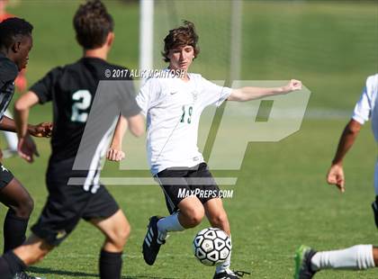 Thumbnail 3 in Greenfield vs. Christ School (Ravenscroft Soccer Invitational) photogallery.