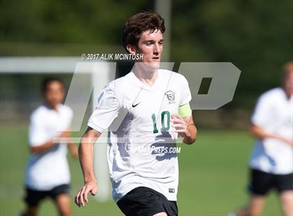 Thumbnail 2 in Greenfield vs. Christ School (Ravenscroft Soccer Invitational) photogallery.