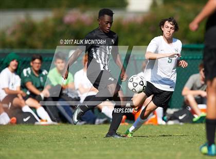 Thumbnail 2 in Greenfield vs. Christ School (Ravenscroft Soccer Invitational) photogallery.