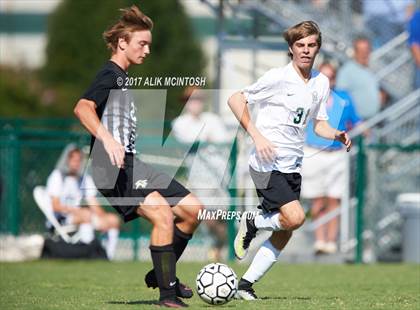 Thumbnail 3 in Greenfield vs. Christ School (Ravenscroft Soccer Invitational) photogallery.