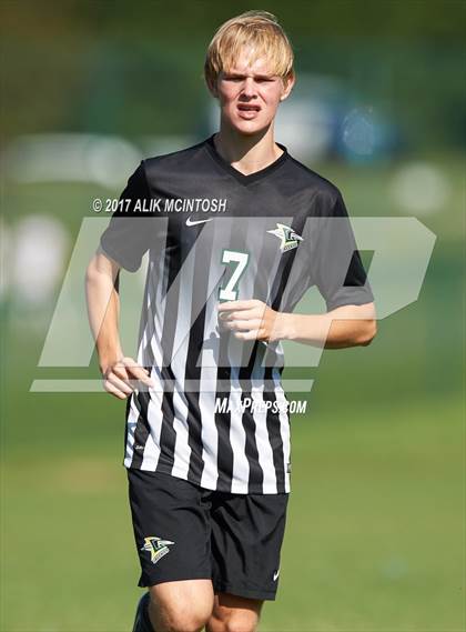 Thumbnail 3 in Greenfield vs. Christ School (Ravenscroft Soccer Invitational) photogallery.