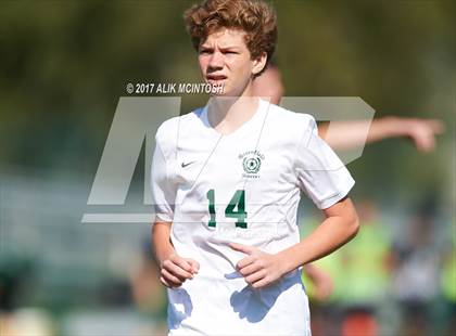 Thumbnail 2 in Greenfield vs. Christ School (Ravenscroft Soccer Invitational) photogallery.