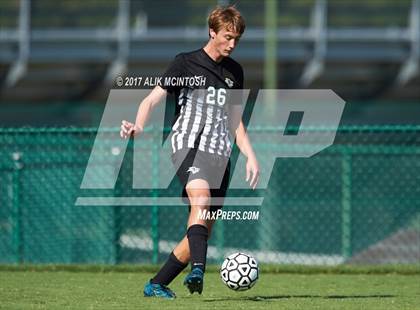 Thumbnail 3 in Greenfield vs. Christ School (Ravenscroft Soccer Invitational) photogallery.