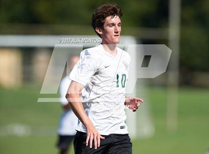 Thumbnail 1 in Greenfield vs. Christ School (Ravenscroft Soccer Invitational) photogallery.