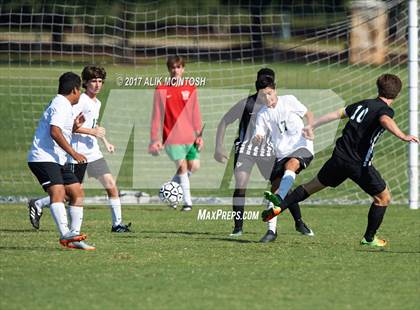 Thumbnail 3 in Greenfield vs. Christ School (Ravenscroft Soccer Invitational) photogallery.