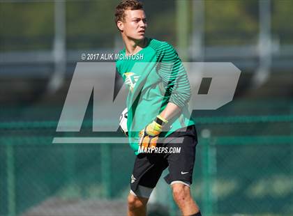 Thumbnail 1 in Greenfield vs. Christ School (Ravenscroft Soccer Invitational) photogallery.