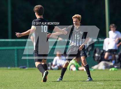 Thumbnail 3 in Greenfield vs. Christ School (Ravenscroft Soccer Invitational) photogallery.